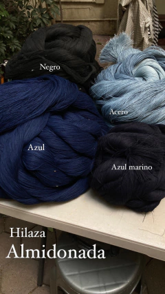 Hilaza almidonada XL - Taller Textil Dos Coyotes