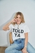 Remera BUCHAREST Blanca
