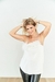 Top SICILIA Plumas Off White - Flavia Palmiero