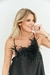 Top SICILIA Plumas Negro - comprar online