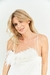 Top SICILIA Plumas Off White - comprar online