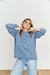 Sweater NYC Sky Blue - Flavia Palmiero