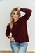 Sweater NYC Burgundy - tienda online