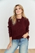 Sweater NYC Burgundy