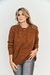 Sweater NYC Caramel - Flavia Palmiero