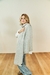 Bufanda BUDAPEST Gris Perla - Flavia Palmiero
