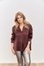 Blusa TOSCANA Marrón Chocolate en internet