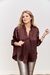 Blusa TOSCANA Marrón Chocolate