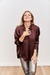 Blusa TOSCANA Marrón Chocolate - comprar online