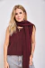 Bufanda BUDAPEST Burgundy - Flavia Palmiero