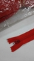 CIERRES POLLERA ROJOS FINO 3mm 35cm