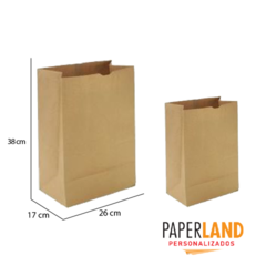 Bolsas Delivery 26x17x38 Lisas