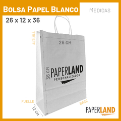 Bolsas de Papel 26x12x36 Personalizadas en internet