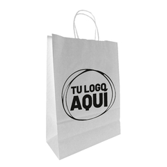 Bolsas de Papel 26x12x36 Personalizadas 1 Cara x 2 Colores