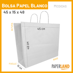 Bolsas de Papel 45x15x48cm Lisas en internet