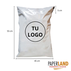 Bolsas E-Commerce 45x55x5 Personalizadas - 1 cara / 2 colores