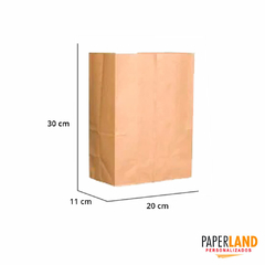 Bolsas Delivery 20x11X30 Lisas