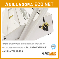 Imagen de Anilladora Espiraladora Renz Doble Ring Wire 2:1 Econet