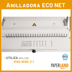 Anilladora Espiraladora Renz Doble Ring Wire 2:1 Econet