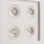 EMBUTIDO BORE PRO 42X42X11CM 04XMR16 LED 36,8W BIVOLT | USINA 19201/42 - loja online