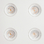 EMBUTIDO SCALA PRO 62X62X09CM 04XAR70 LED 49,2W BIVOLT | USINA 19233/62 - Coreluz | Luminárias, Pendentes, Arandelas e Iluminação