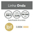 PENDENTE ONDA Ø50X40CM LED 36W 3000K BIVOLT / DOURADO |S&L ILUMINAÇÃO 2003/50 DR - Coreluz | Luminárias, Pendentes, Arandelas e Iluminação