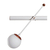 Imagem do Pendente Varal 42x180x20cm 08xG9 Globo Ø12cm - Usina 50000/8