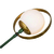 Abajur Viga 18x44x90cm 01xG9 Globo Ø12cm - Usina 50040/1 - comprar online