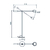 Coluna Viga 11,5x27x130cm 01xG9 Globo Ø12cm - Usina 50045/1 - Coreluz | Luminárias, Pendentes, Arandelas e Iluminação