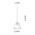 PENDENTE ARAMADO COM GLOBINHO 21X21X21CM 1 X G9 METAL E GLOBO Ø12CM |OLD ARTISAN PD-5286/A - comprar online