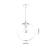 PENDENTE GLOBO FECHADO Ø25X31CM METAL E GLOBO Ø25CM 01XE27 |OLD ARTISAN PD-5474 - comprar online