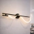 Arandela Toá 120x30cm Led 15w 3000k Bivolt Preto - Usina Imports UI20092/15PTPT - comprar online