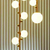 Pendente Aliança Ø20x146cm 06xG9 Globo 12cm - Usina 90010/6 - Coreluz | Luminárias, Pendentes, Arandelas e Iluminação