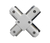 CONECTOR "X" PARA TRILHO ELETRIFICADO DE SOBREPOR BRANCO CONEXÃO | OPUS AC 35468 - comprar online