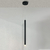 Pendente Tubo Ø2,9x50cm Ponteira Acrílico 1xLed 5w - QImporta PD2316 - Coreluz | Luminárias, Pendentes, Arandelas e Iluminação