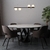 Pendente Up Down Retângular 100x12cm Alumínio e Globo Ø12cm Fosco 4xG9 - QImporta PD2305-PTO - Coreluz | Luminárias, Pendentes, Arandelas e Iluminação