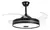 Ventilador de Teto Air Sound Preto Pás Retrátil Led 30w Multicolor Bivolt c/ Controle Remoto - Opus OPS 88231 - comprar online
