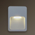 BALIZADOR FIT SOBREPOR 2W LED 3000K IP65 BRANCO 09X12X1,2CM | OPUS DN 33402