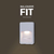 BALIZADOR FIT SOBREPOR 2W LED 3000K IP65 BRANCO 09X12X1,2CM | OPUS DN 33402 na internet