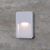 BALIZADOR FIT SOBREPOR 2W LED 3000K IP65 BRANCO 09X12X1,2CM | OPUS DN 33402 - comprar online