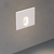 BALIZADOR MINI VISION 3W LED 3000K IP20 BRANCO 06X06X5,5CM | OPUS DN 37066