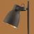 LUMINARIA PIXAR Ø15x29X46CM METAL PRETO 1XE27 |OPUS DN 37486 - loja online