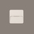 BALIZADOR FIT SOBREPOR 2W LED 3000K IP65 BRANCO 12X12X1,2CM | OPUS DN 80365