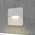 BALIZADOR FIT SOBREPOR 2W LED 3000K IP65 BRANCO 12X12X1,2CM | OPUS DN 80365 - comprar online