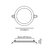 LUMINÁRIA DE EMBUTIR REDONDO 12W 6500k LED BIVOLT Ø16,8X2,5CM DOWNLIGHT | OPUS ECO 33808 - Coreluz | Luminárias, Pendentes, Arandelas e Iluminação
