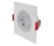 SPOT DE EMBUTIR QUADRADO 5W 3000k LED BIVOLT 8,6X8,6X2,5CM | OPUS ECO 32702 na internet