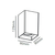 SPOT DE SOBREPOR CUBO QUADRADO 8X8X12,5CM 1 X MR16 / PLAFON BRANCO | OPUS ECO 80273 na internet