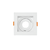 SPOT DE EMBUTIR QUADRADO RECUADO 10,2X10,2X4,2CM 1 X MR16 - BRANCO | OPUS ECO 80297
