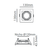 SPOT DE EMBUTIR QUADRADO RECUADO 13X13X4,4CM 1 X PAR20 - BRANCO | OPUS ECO 80310 - comprar online