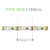 FITA LED 120LEDS/M 2835 9,6W/M 12V 4000K 980LM/M IP20 / 5 METROS | OPUS FT 80013